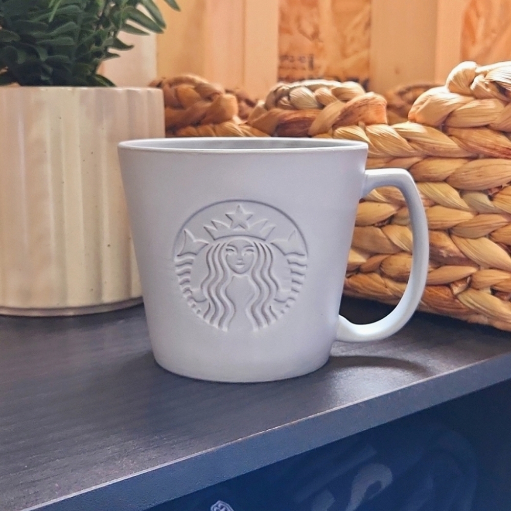 Starbucks Matte Grey Tall 12‎ oz Coffee Mug